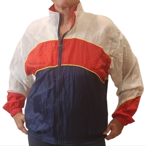 Marika Jackets & Blazers - 90s Marika Windbreaker Oversized